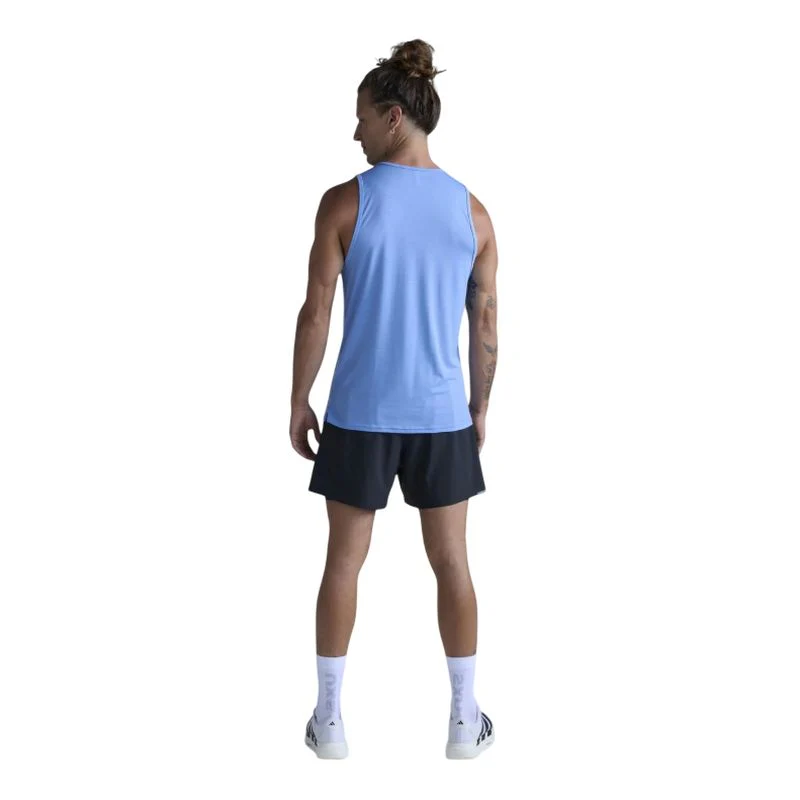 2XU Mens Aero Running Tank - Image 2