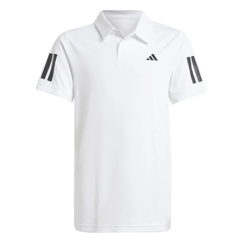 Adidas Boys Club 3-Stripes Tennis Polo