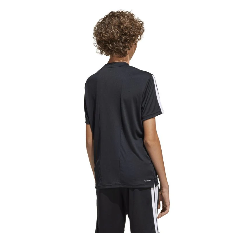 Adidas Boys Train Essentials 3-Stripes Tee - Image 2