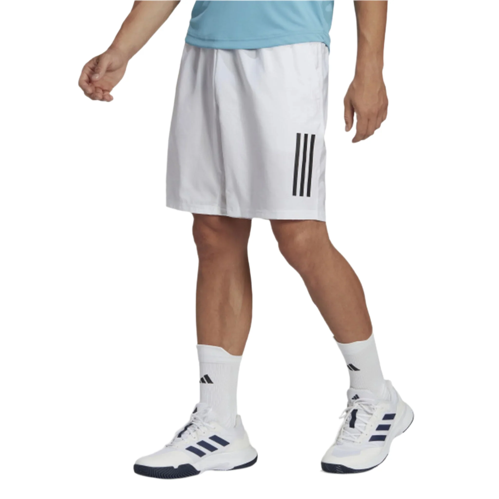 Adidas Mens Club Tennis 3-Stripes Shorts - Image 2
