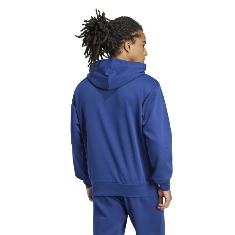 Adidas Mens Essentials Feelcozy Fleece Hoodie - Image 2