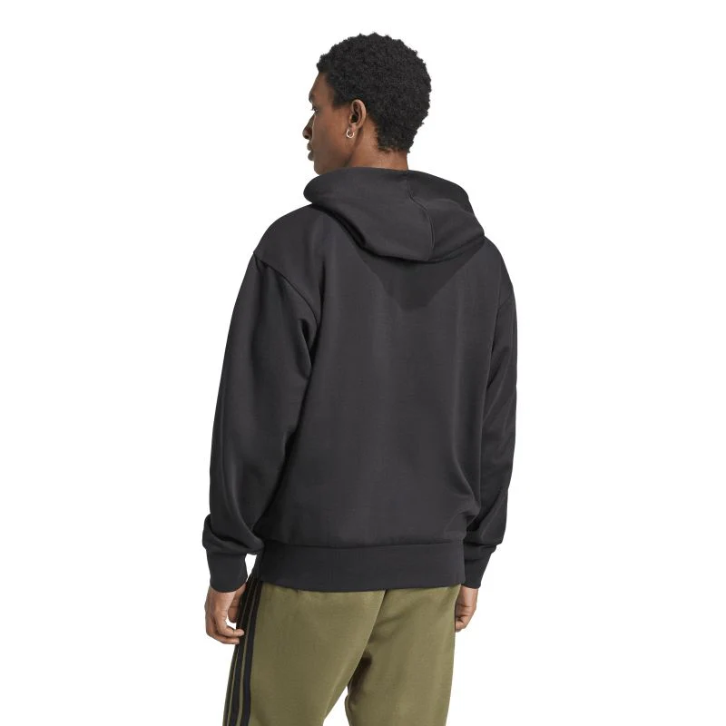 Adidas Mens Essentials Feelcozy Fleece Hoodie - Image 2