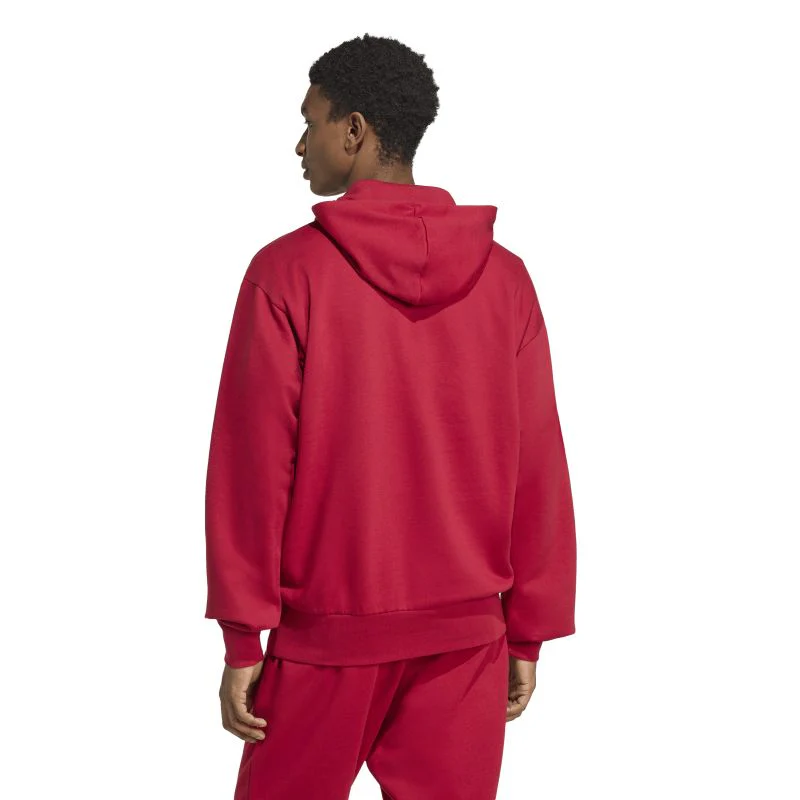 Adidas Mens Essentials Feelcozy Fleece Hoodie - Image 2