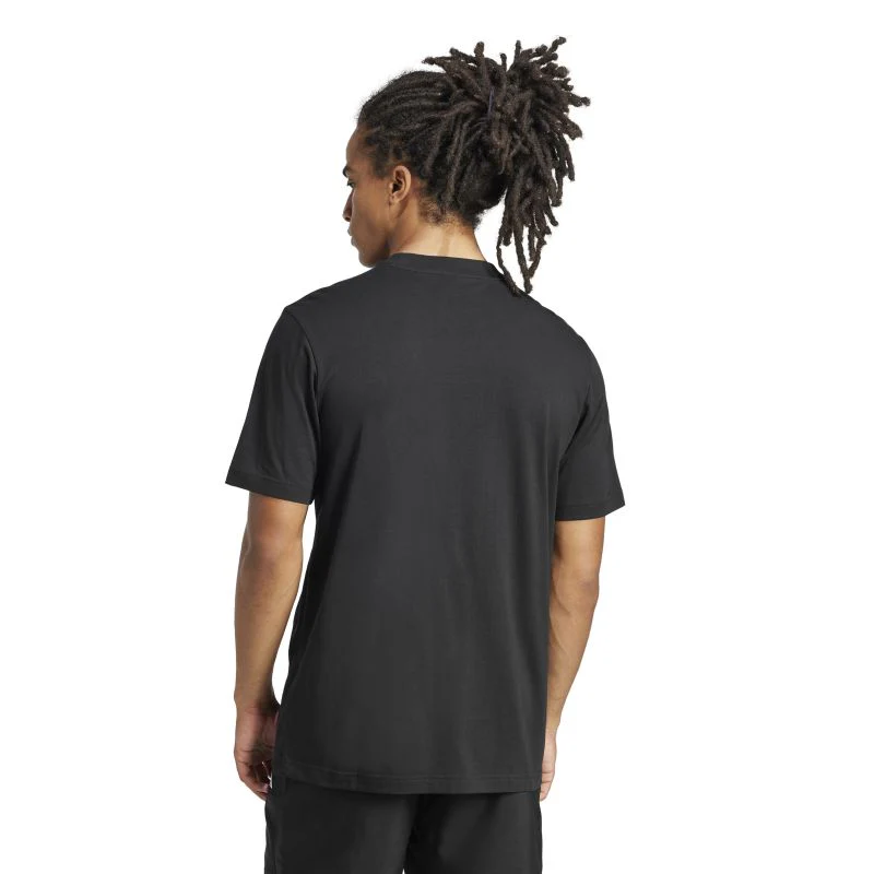 Adidas Mens Essentials Single Jersey Small Logo Tee - Image 2