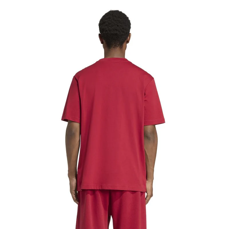 Adidas Mens Essentials Small Logo Single Jersey Tee - Image 2