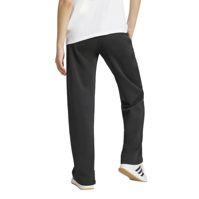 Adidas Womens Essentials Small Logo Feel Cozy Open-Hem Trackpant - Image 2