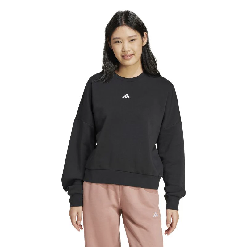 Adidas Womens Essentials Small Logo Feelcozy Sweatshirt