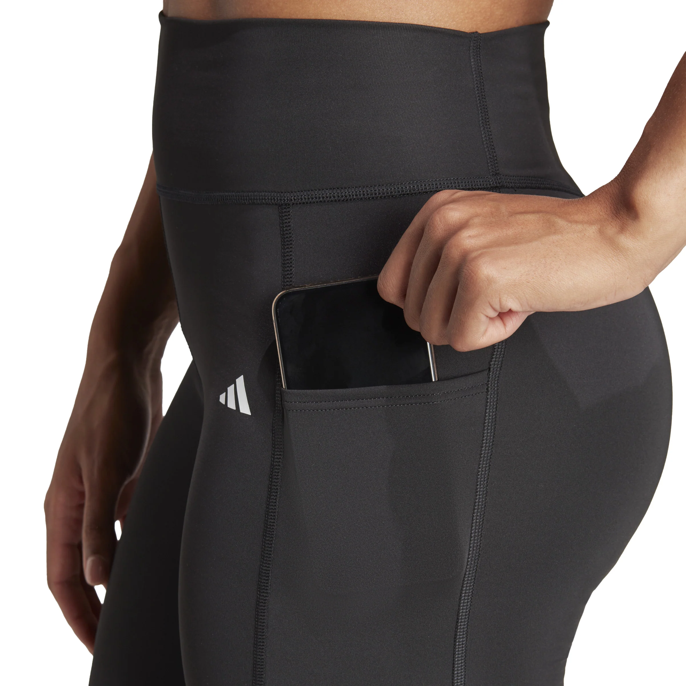 Adidas Womens Optime Full-Length Tights - Image 2