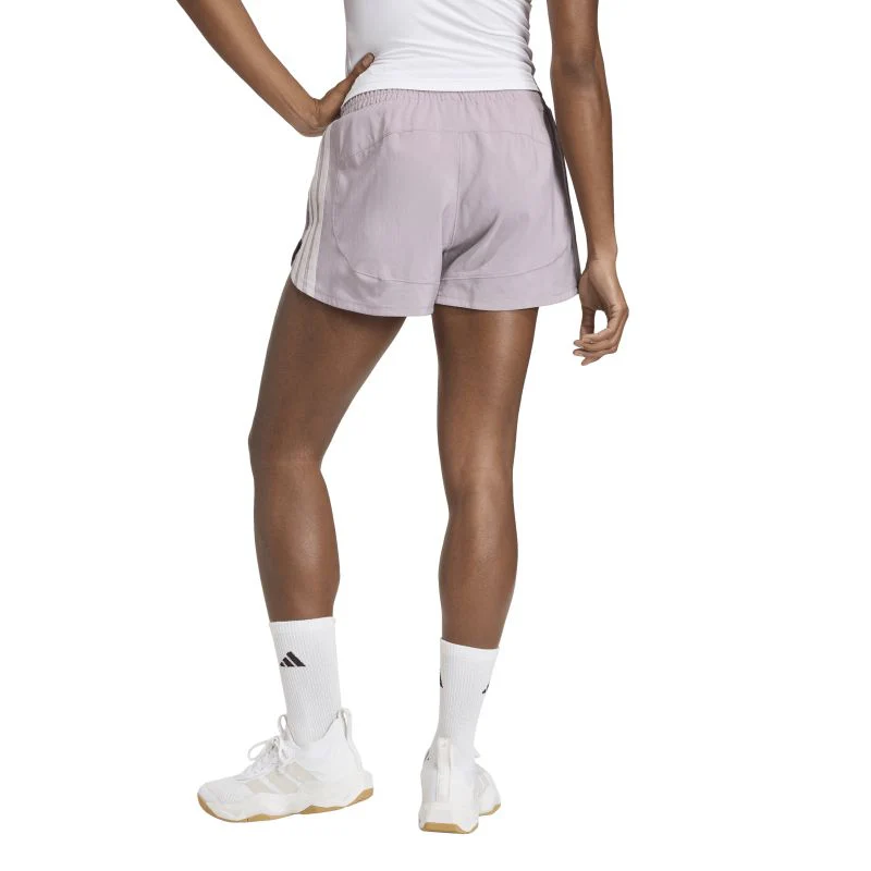 Adidas Womens Pacer Workout Woven High Rise Shorts - Image 2