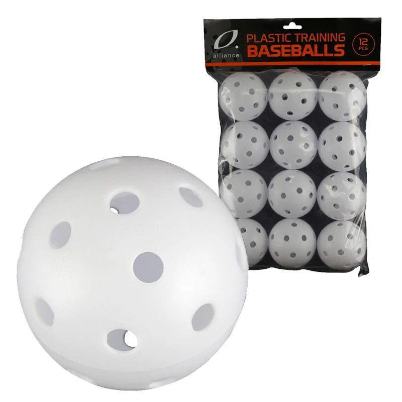 Alliance 12pk Plastic Training Baseball