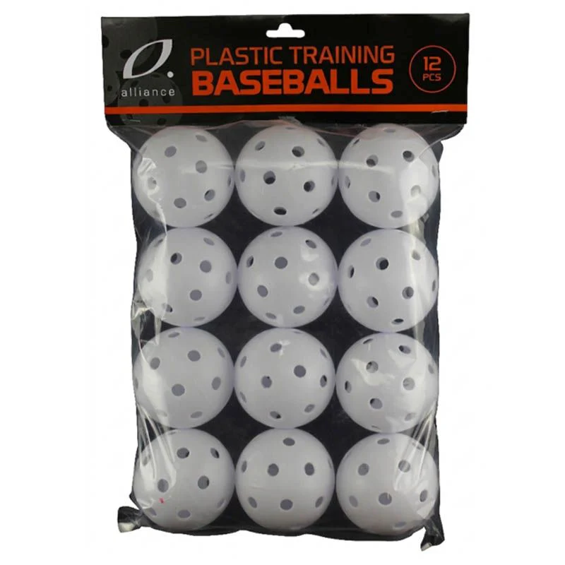 Alliance 12pk Plastic Training Baseball - Image 3