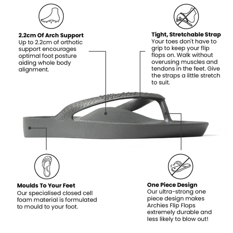 Archies Arch Support Adult Thongs - Image 7