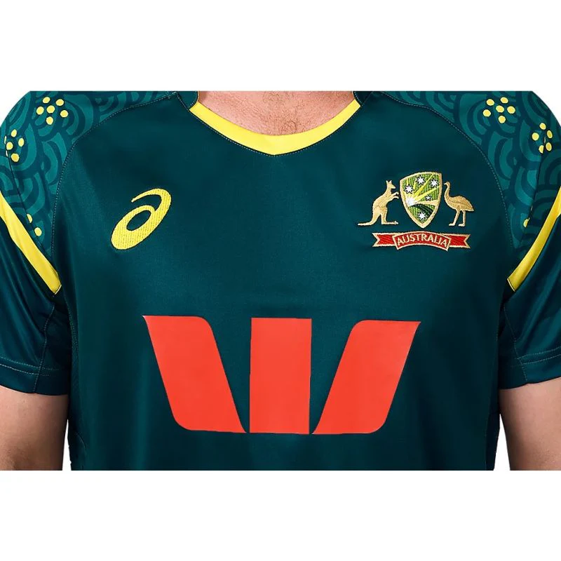 ASICS Cricket Australia Adult Replica T20 Shirt - Image 3