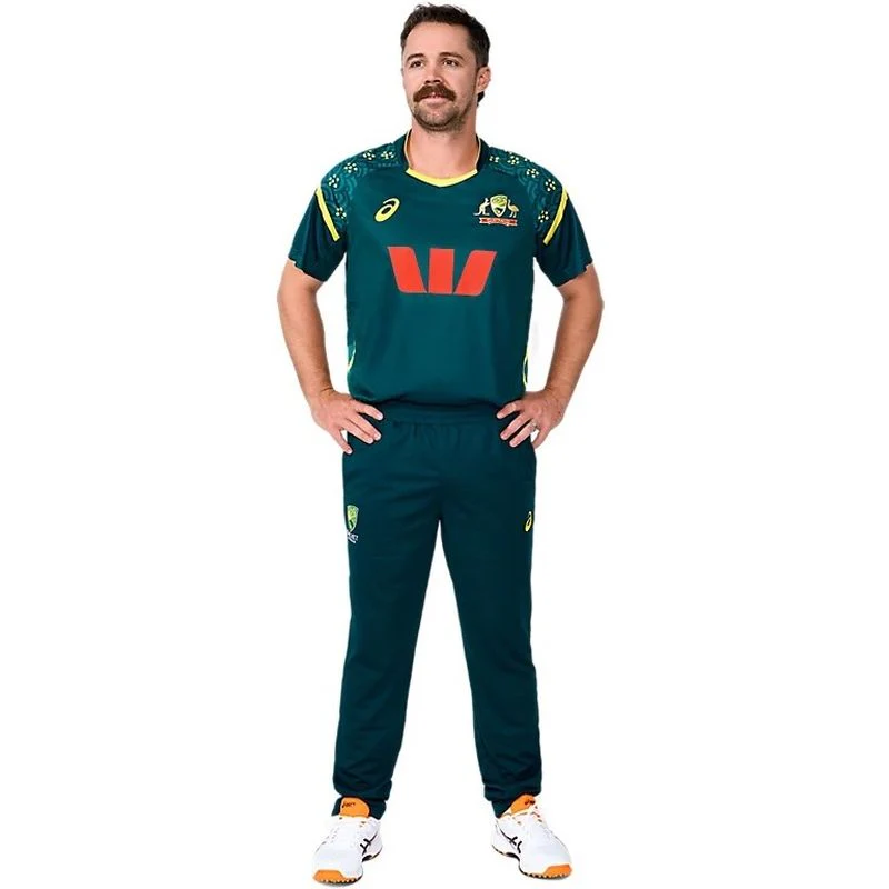 ASICS Cricket Australia Adult Replica T20 Shirt - Image 4