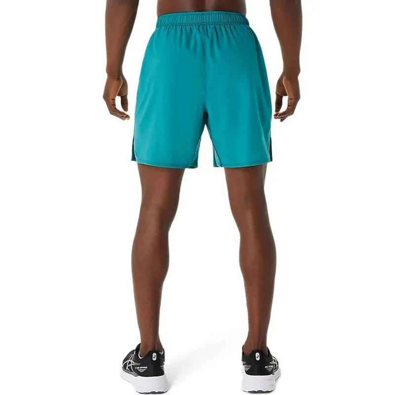 ASICS Mens Silver 7-inch Running Shorts - Image 2