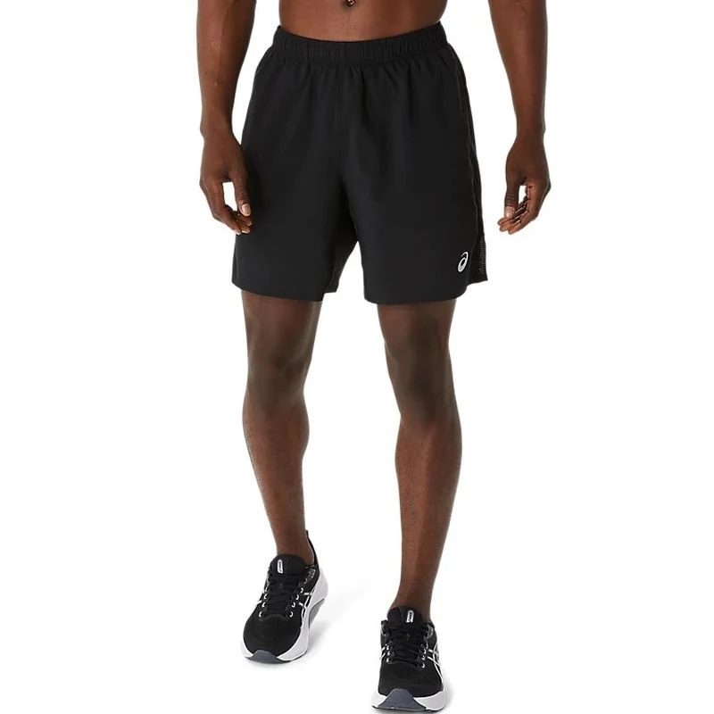 ASICS Mens Silver 7-inch Running Shorts