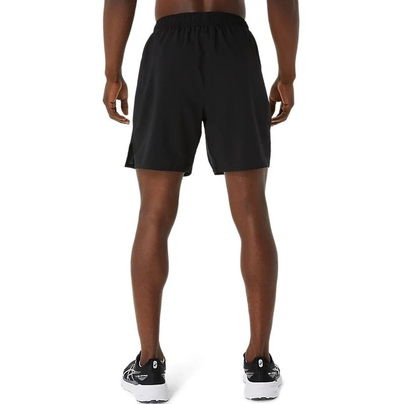 ASICS Mens Silver 7-inch Running Shorts - Image 2