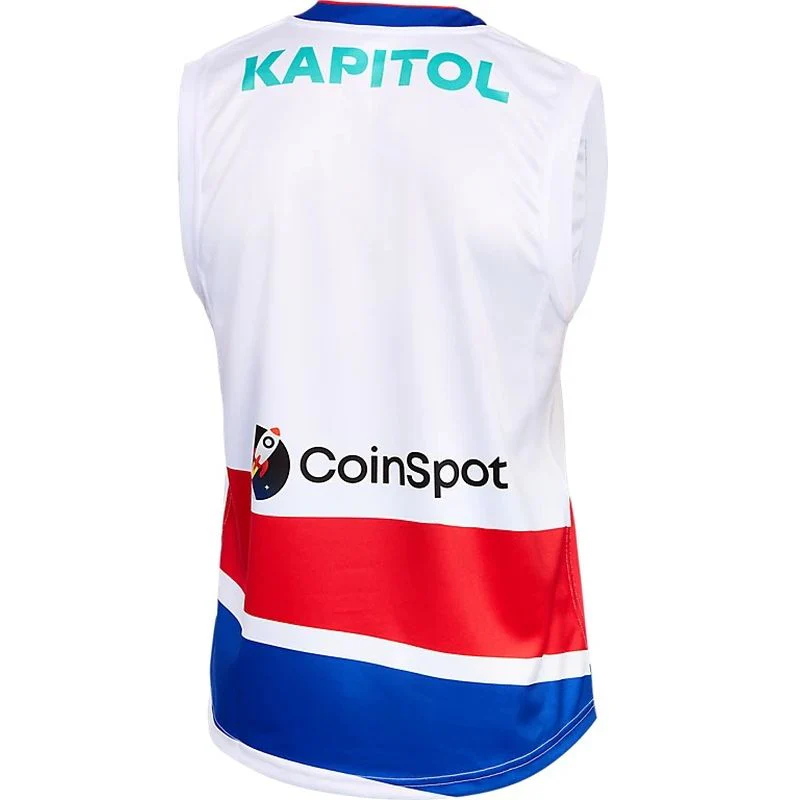 ASICS Western Bulldogs 2026 AFL Clash Adults Replica Guernsey - Image 2