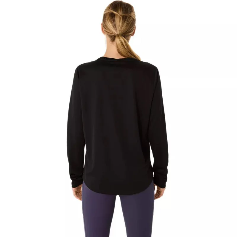 ASICS Womens Silver Long Sleeve Running Tee - Image 2