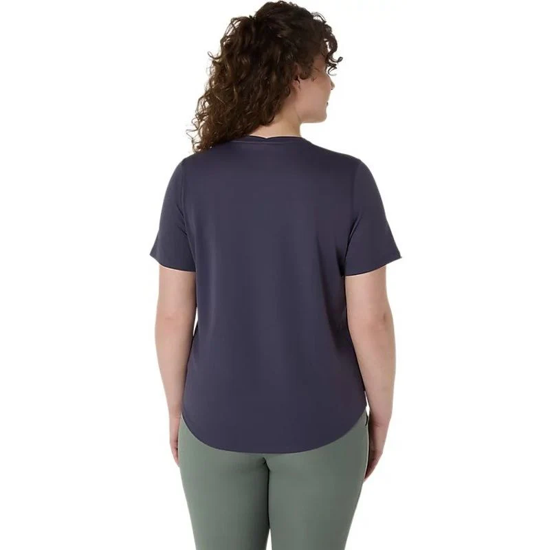 ASICS Womens Silver SS Running Top - Image 2