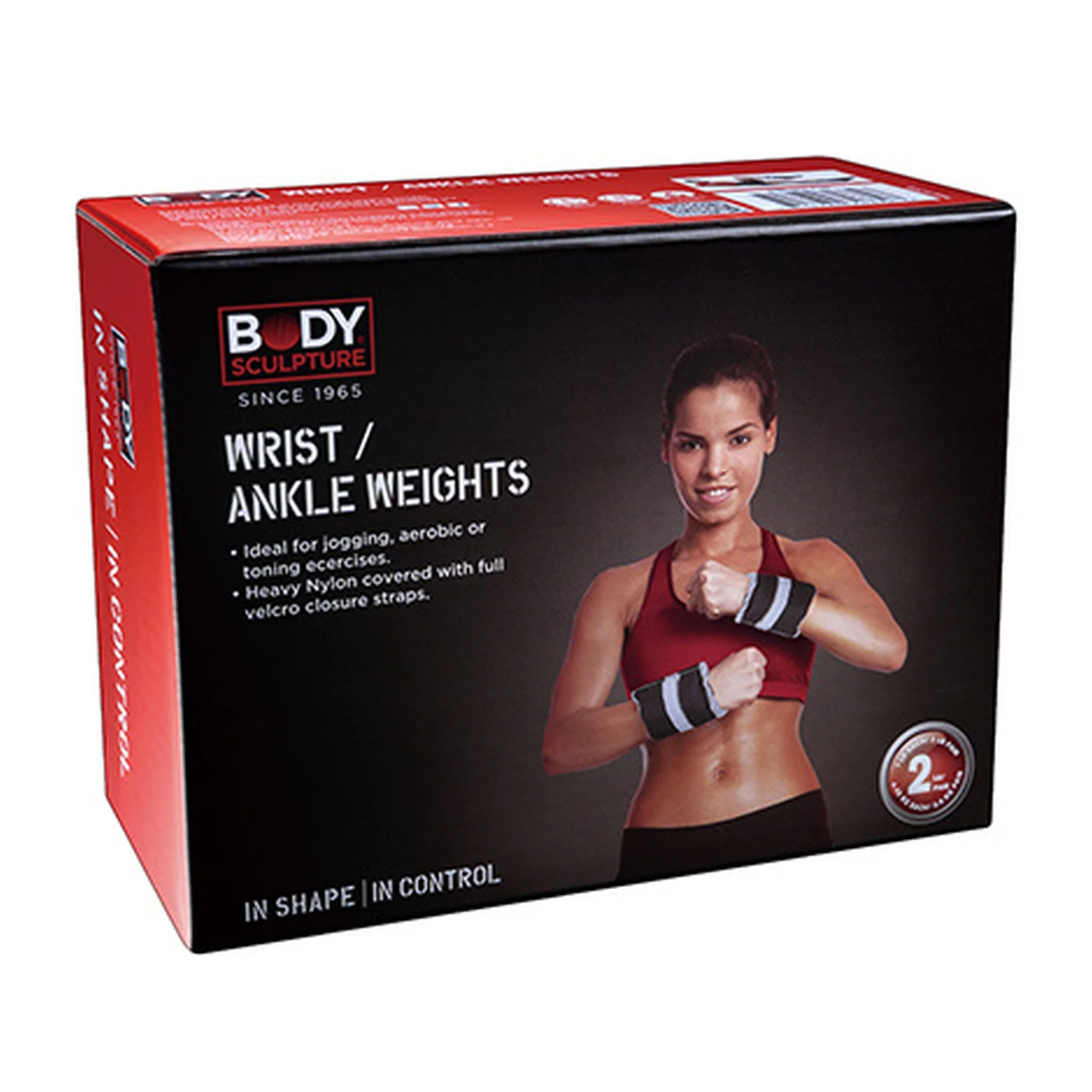 Body Sculpture Adjustable 5kg Ankle Weights
