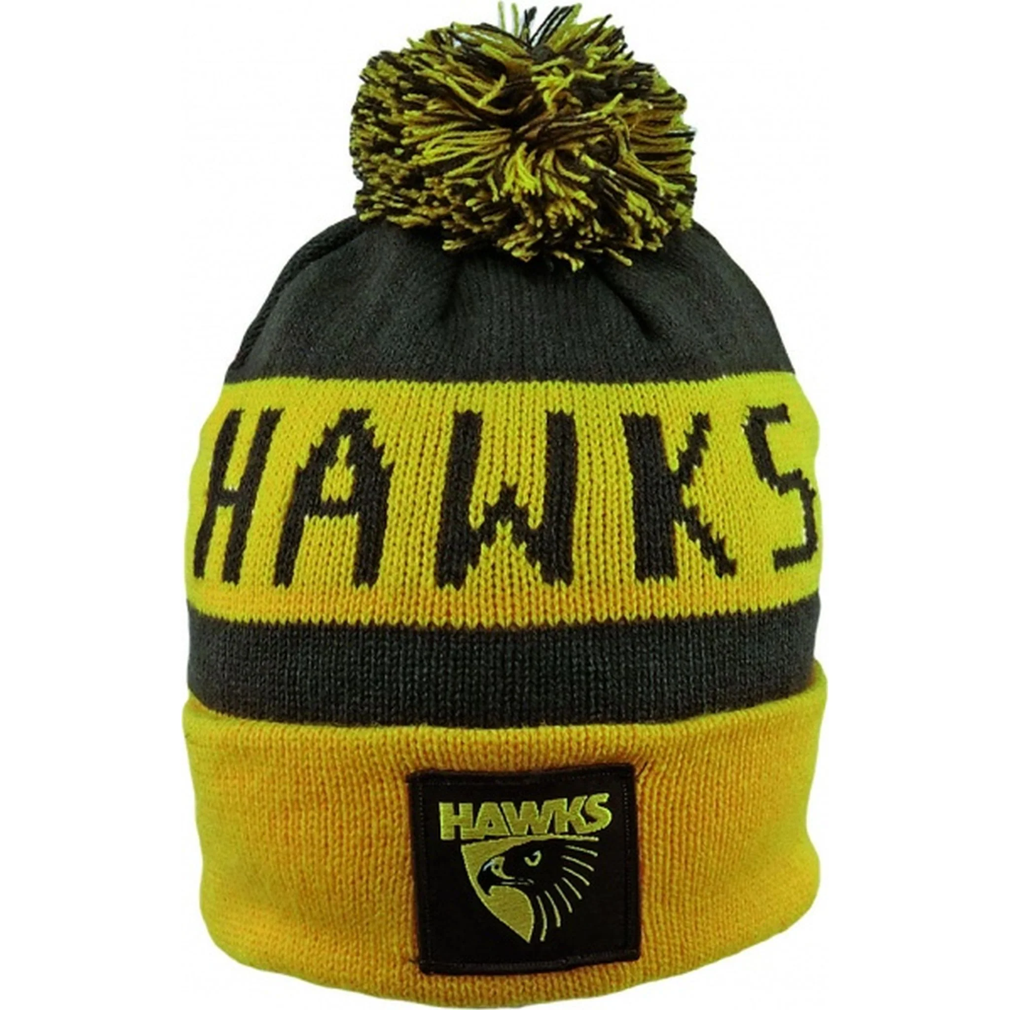 Burley Sekem Hawthorn Hawks AFL Bar Beanie