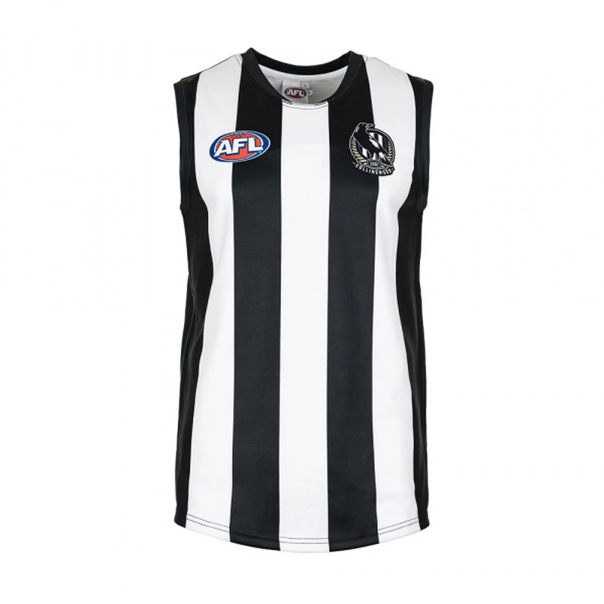Burley Sekem Collingwood Magpies AFL Home Adults Replica Guernsey