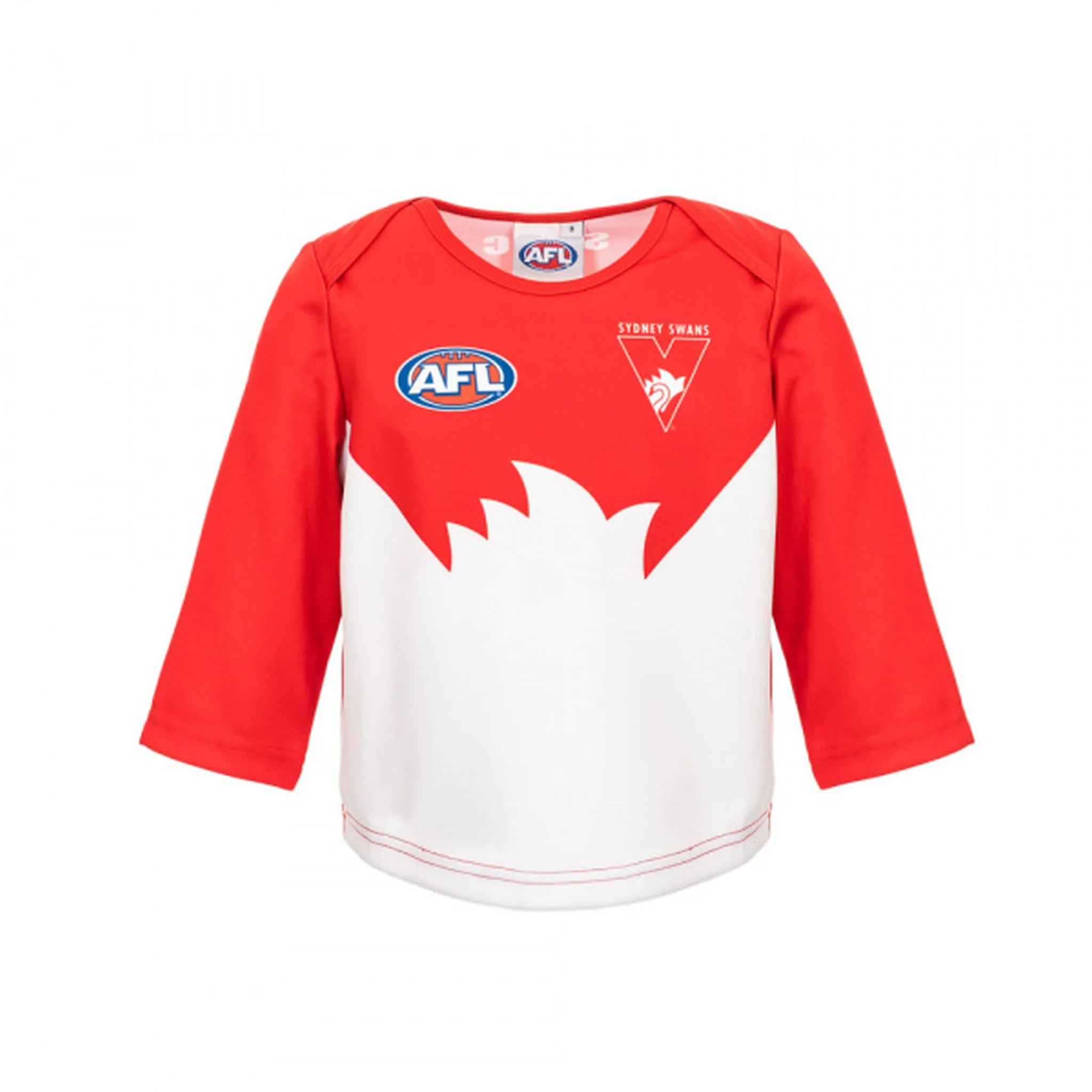 Burley Sekem Sydney Swans AFL Infant Long Sleeve Replica Guernsey - (SIZE 2)