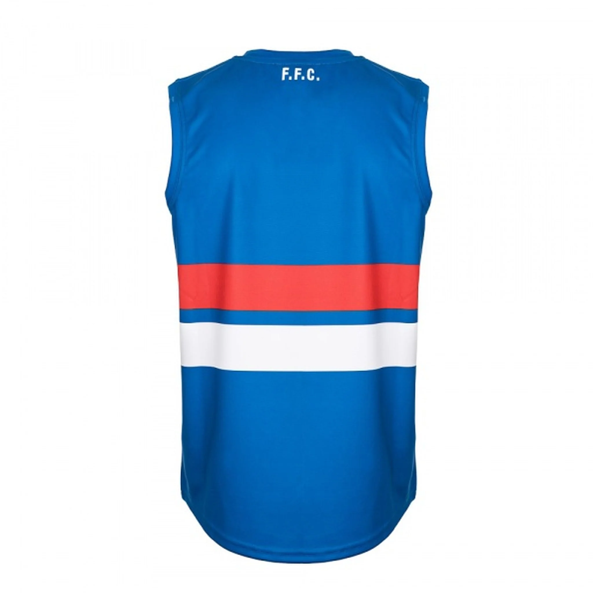 Burley Sekem Western Bulldogs AFl Home Kids Replica Guernsey - Image 2