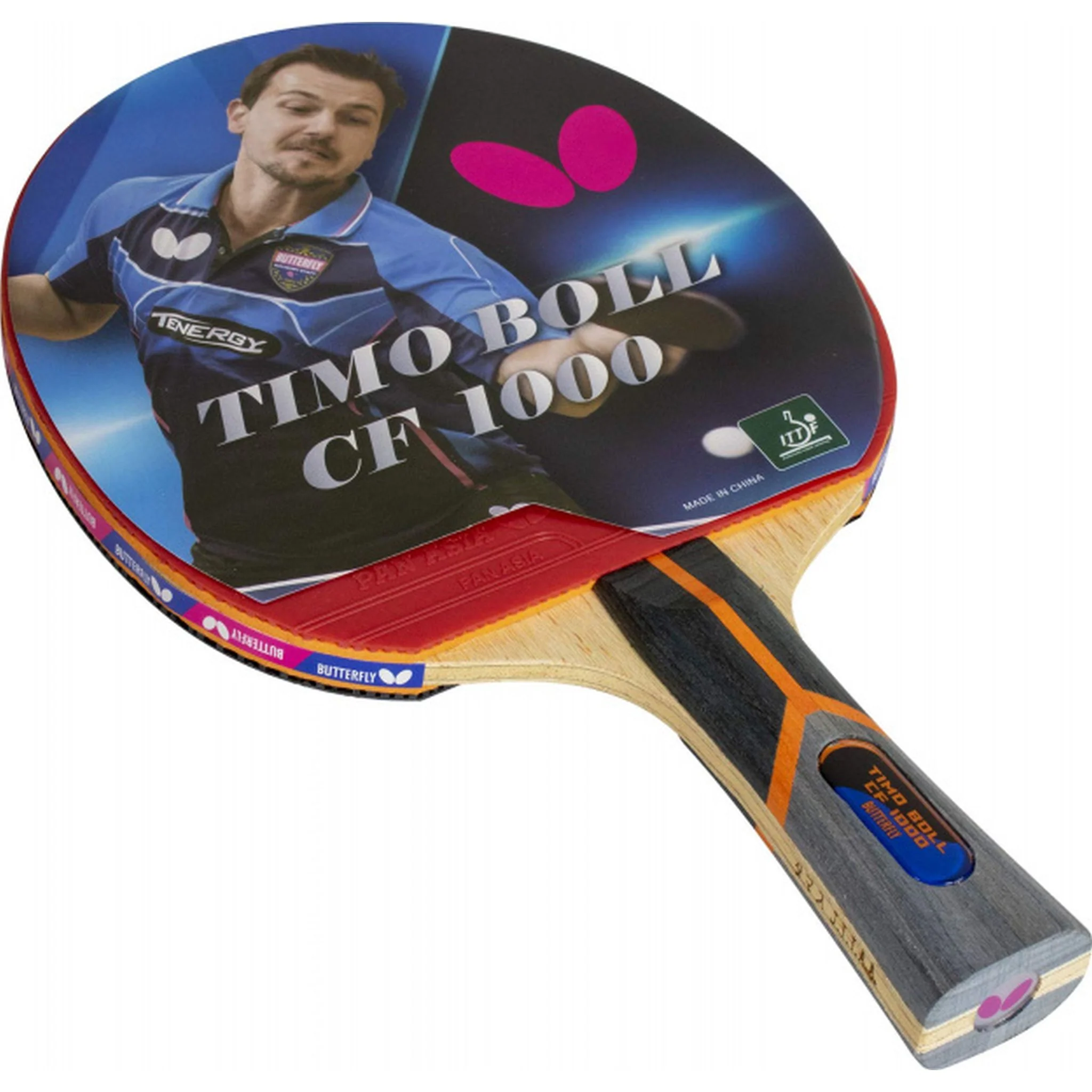 Butterfly Timo Boll CF2000 Table Tennis Bat - Image 2