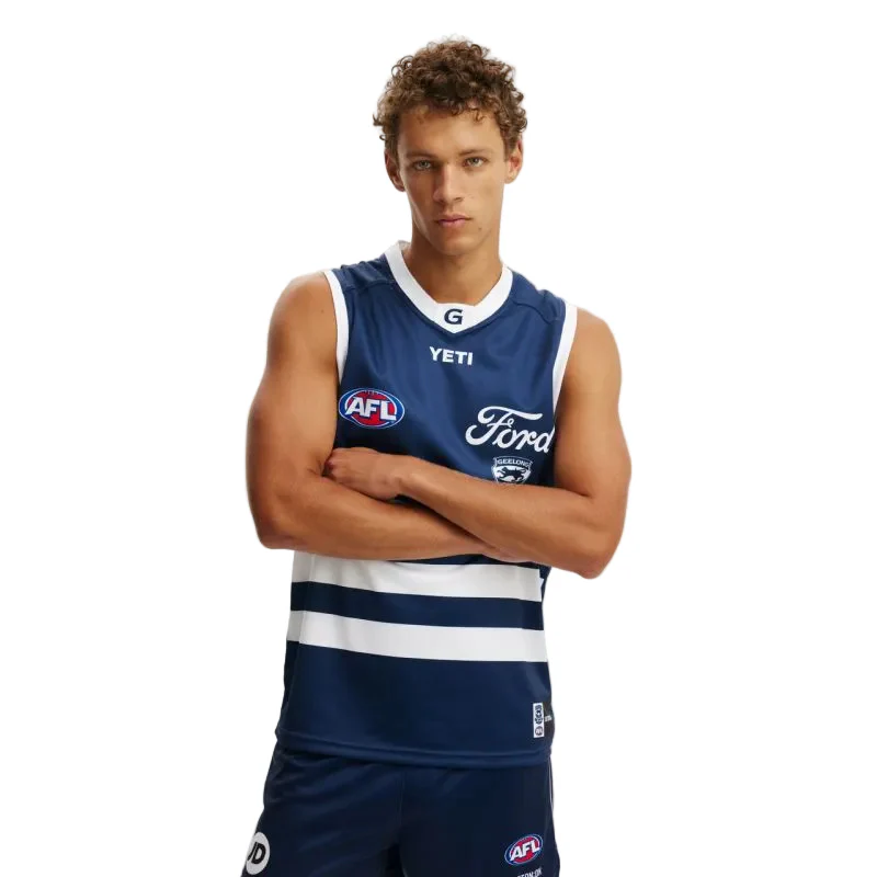 Cotton On Geelong Cats 2026 AFL Clash Adult Replica Guernsey