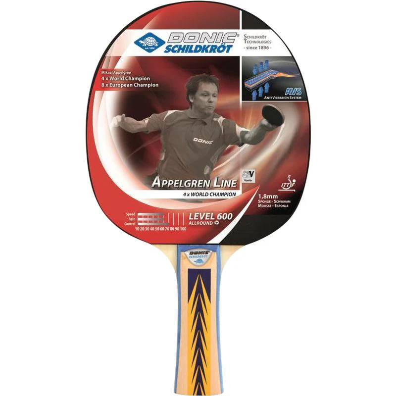 Donic-Schildkröt Waldner Applegreen 600 Table Tennis Bat