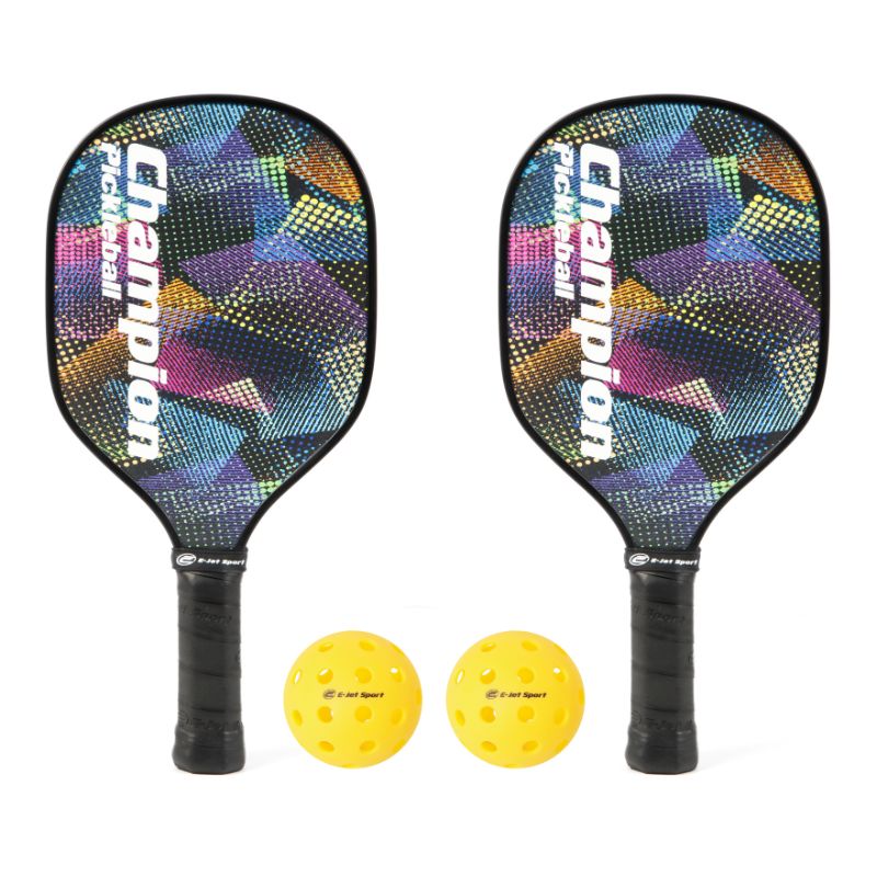 E-JET Pickleball 2 Player Deluxe Set