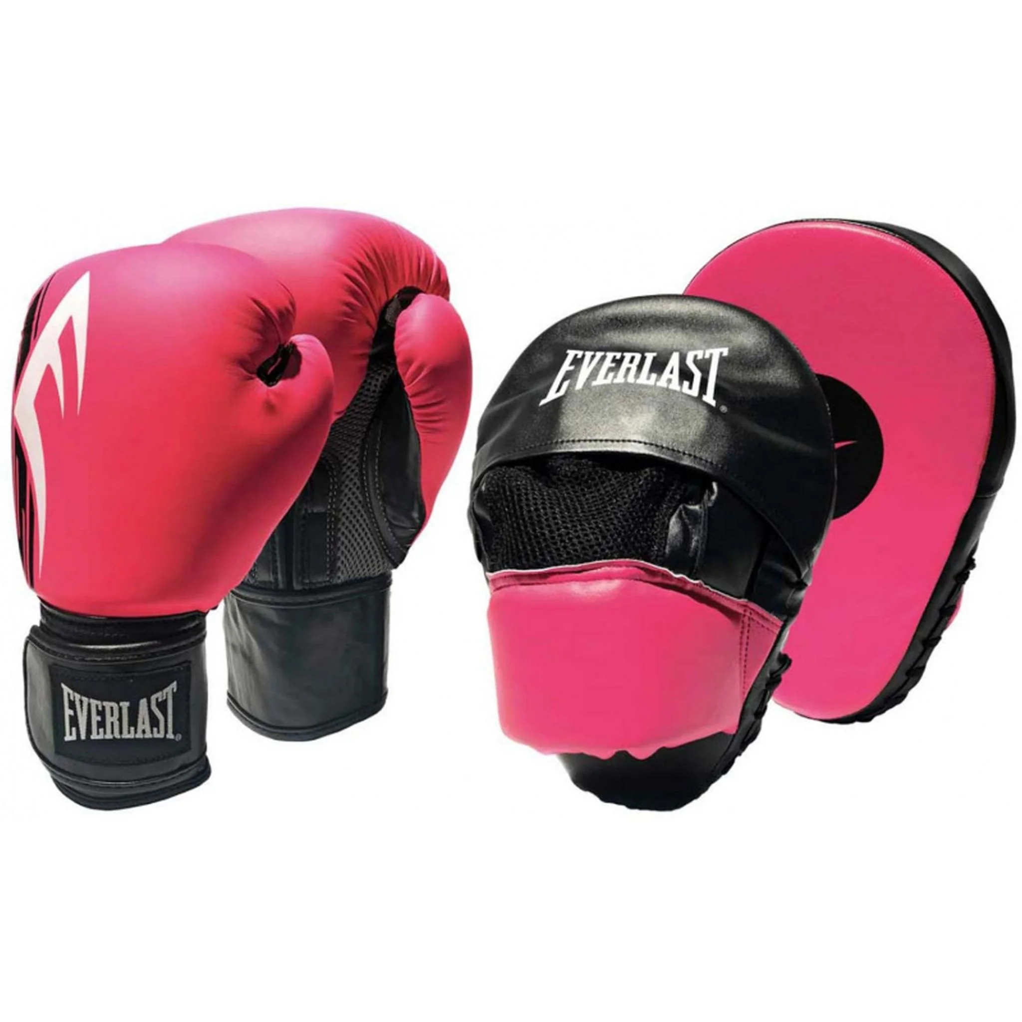 Everlast Power 10oz Glove & Mitt Combo
