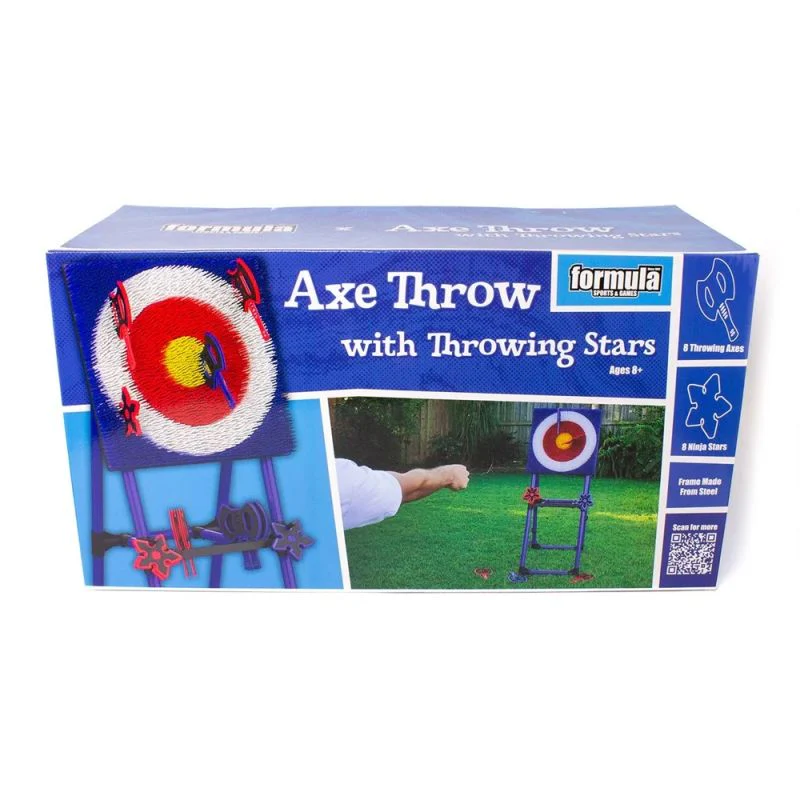 Formula Axe Throwing With Throwing Stars - Image 2