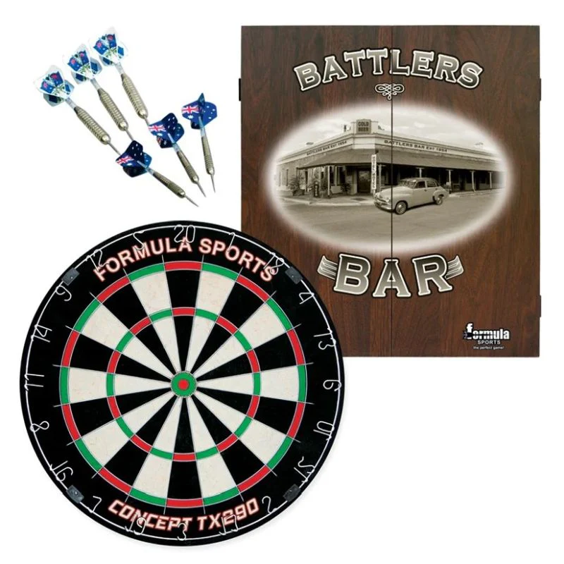 Formula Battlers Dartboard Cabinet Set - Image 2