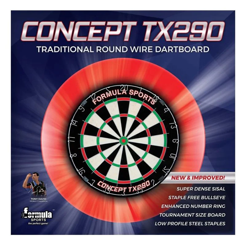 Formula Concept TX290 Round Wire Dartboard - Image 2