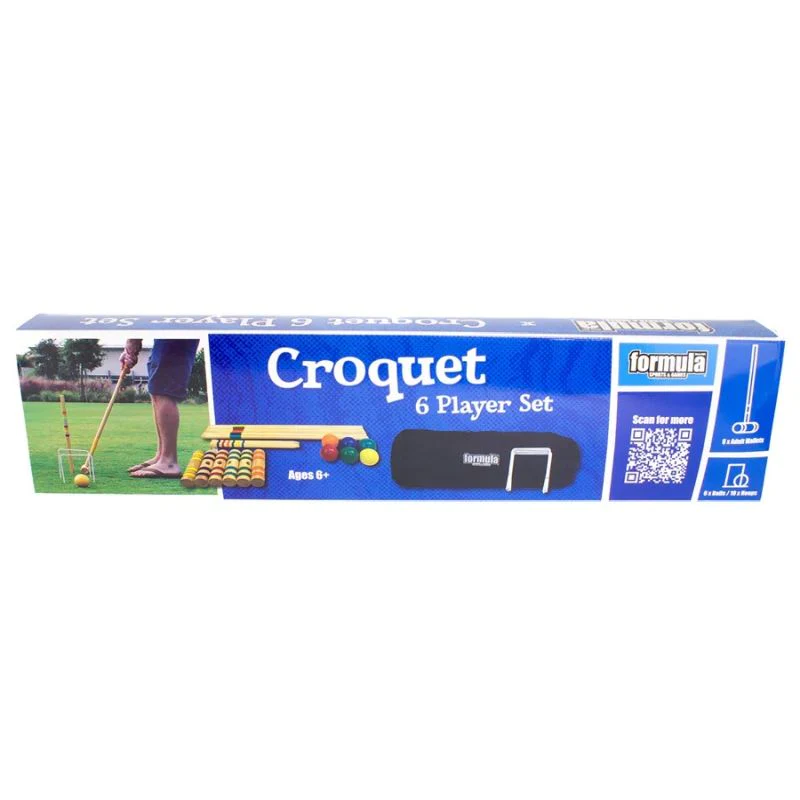 Formula Croquet 6 Player Set