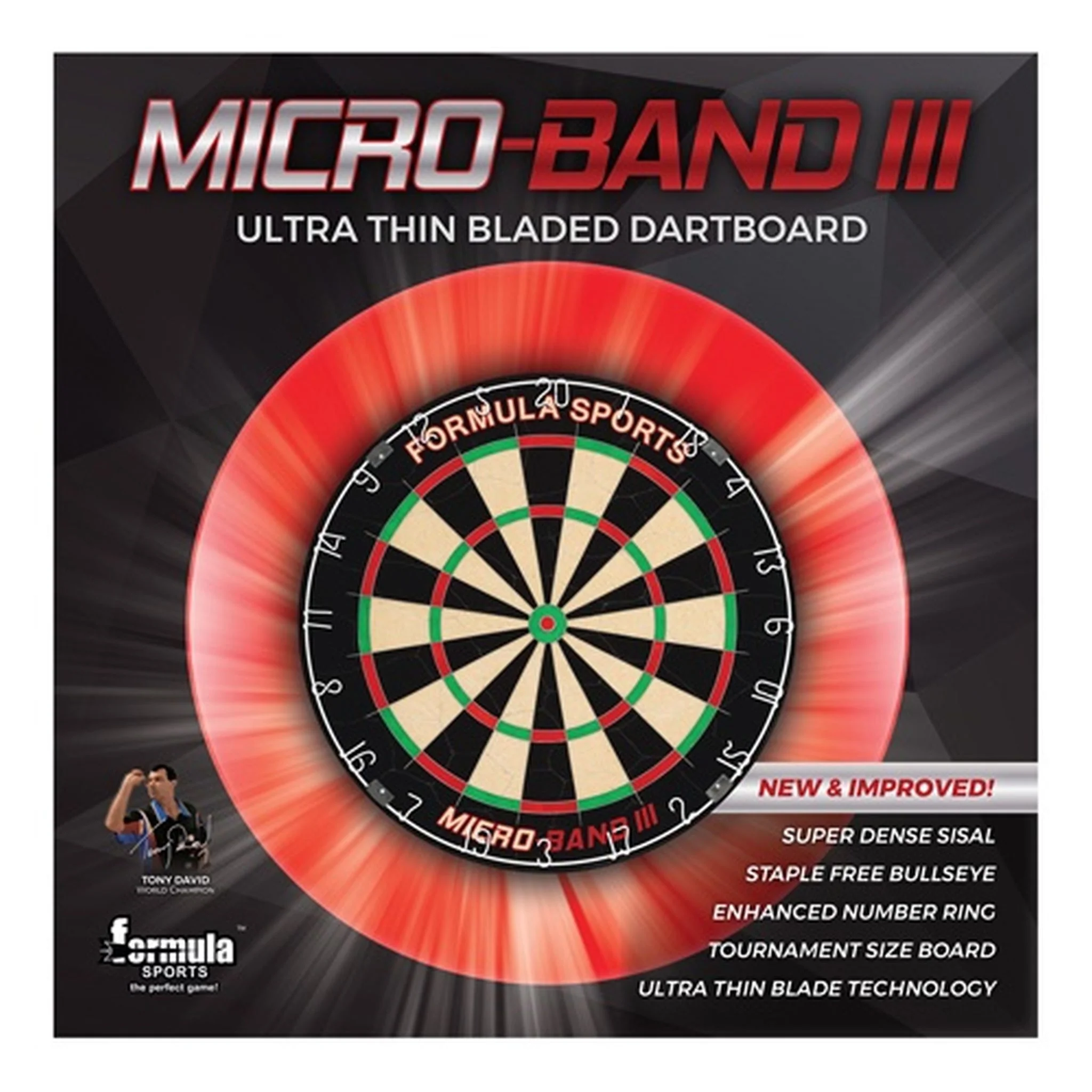 Formula Microband III Bristle Dartboard - Image 2