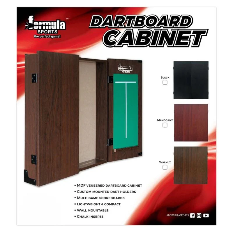 Formula Plain MDF Dartboard Cabinet - Image 2