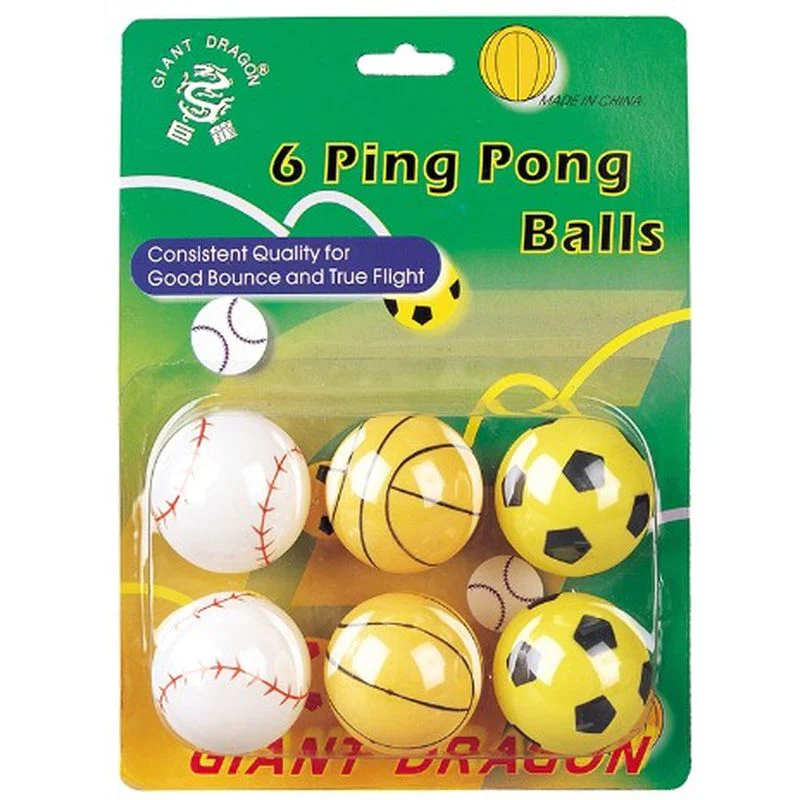 Giant Dragon Fun Pack Table Tennis Ball