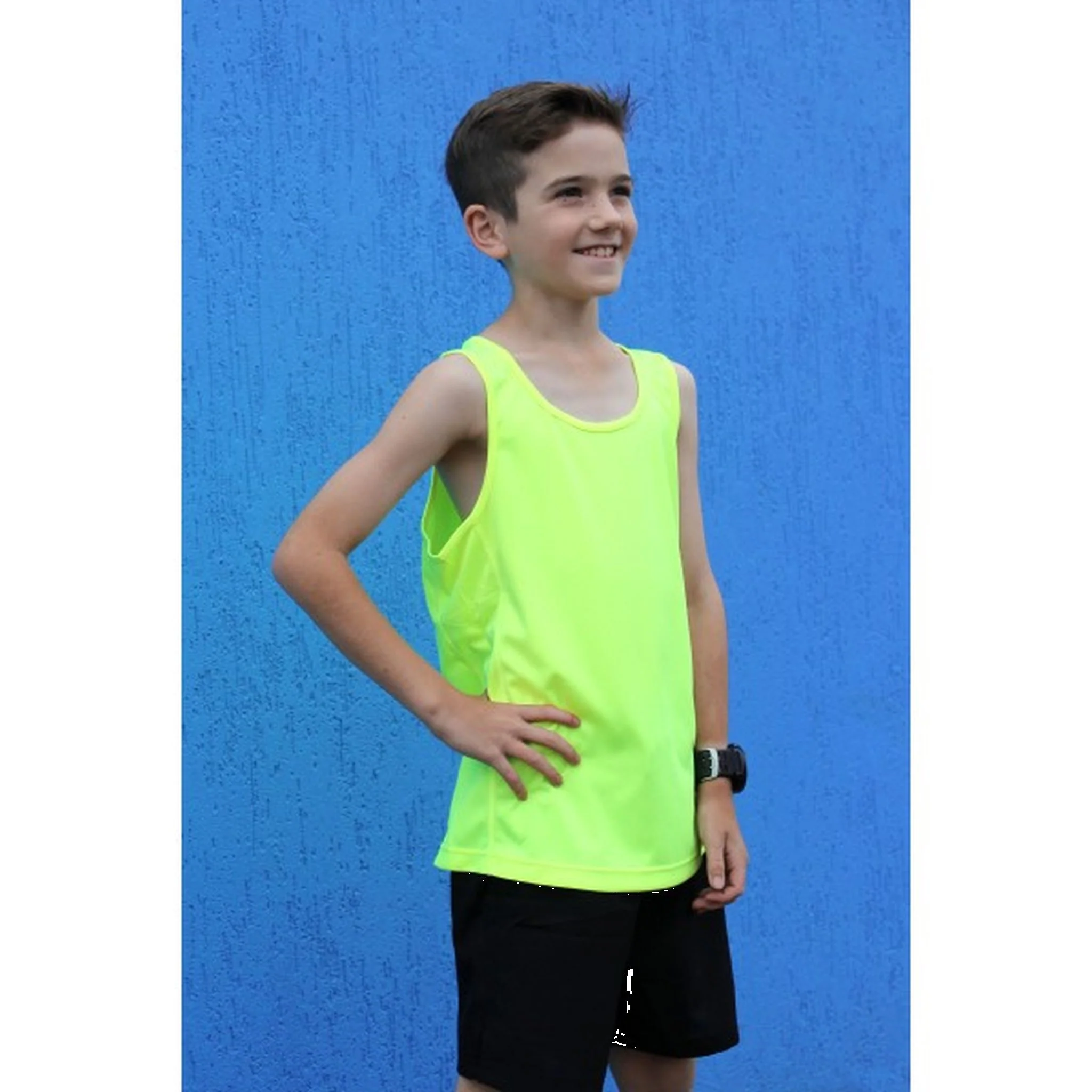 Go Sport Boys Tech Singlet - Image 2