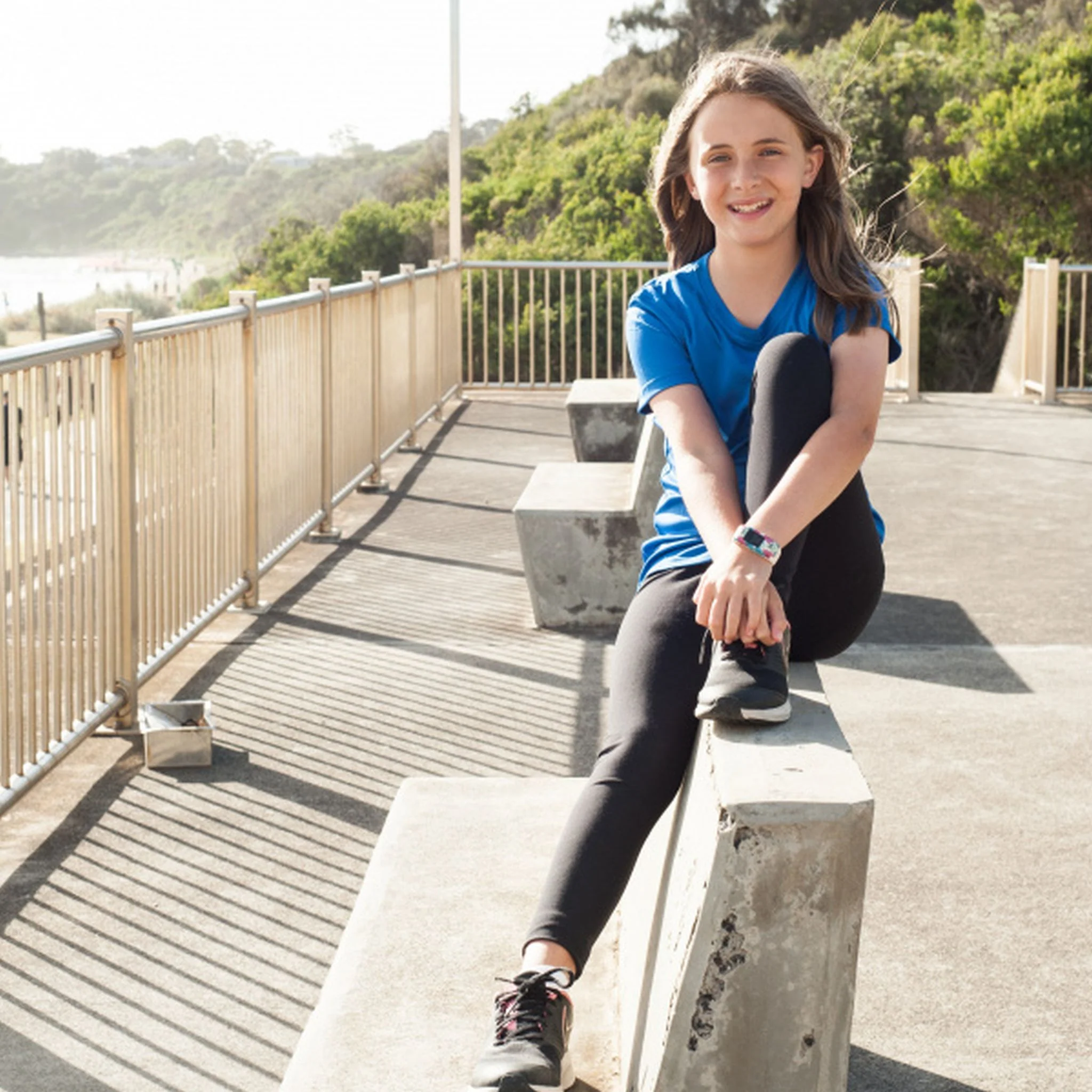 GO Sport Girls Tech Tee - Image 2