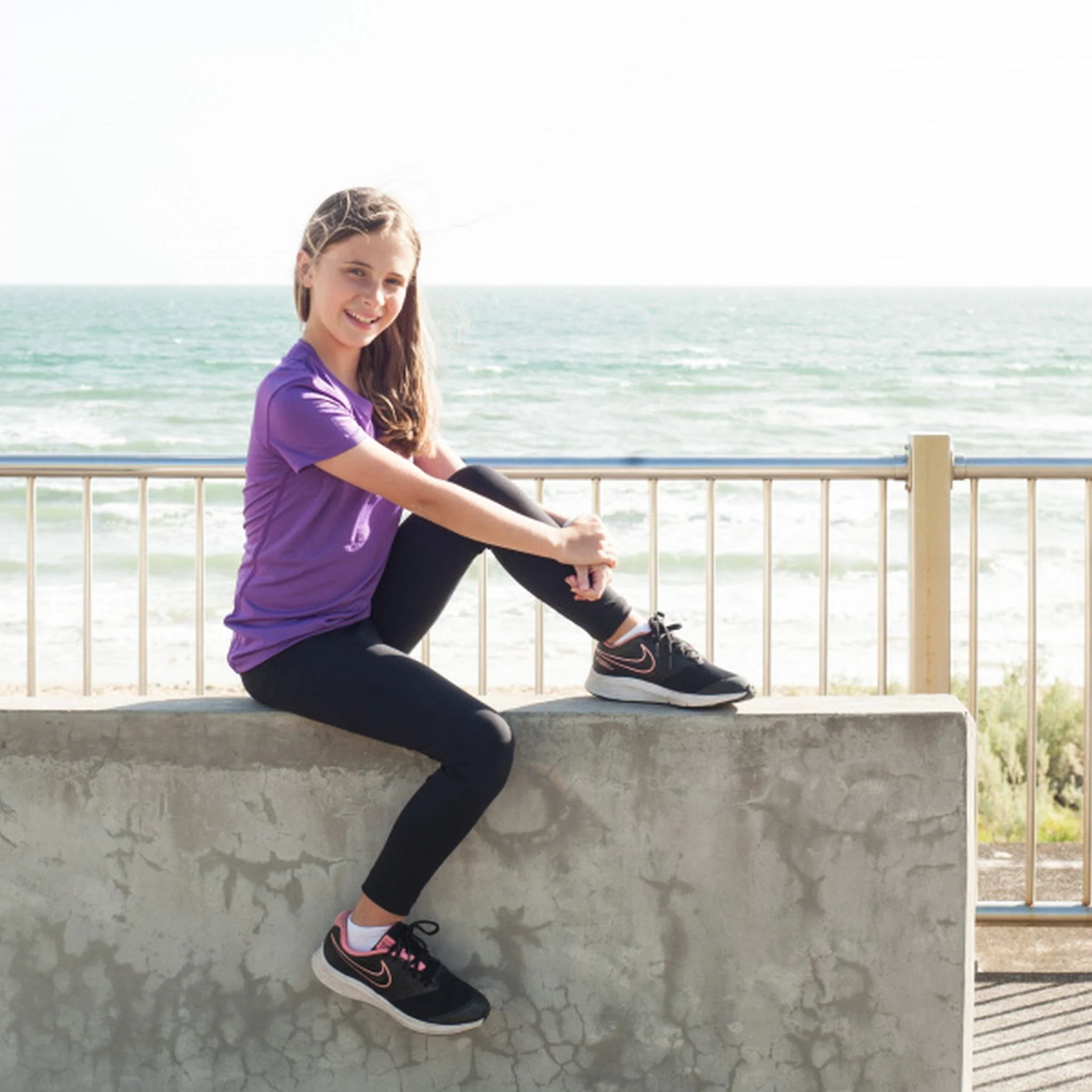 GO Sport Girls Tech Tee - Image 2
