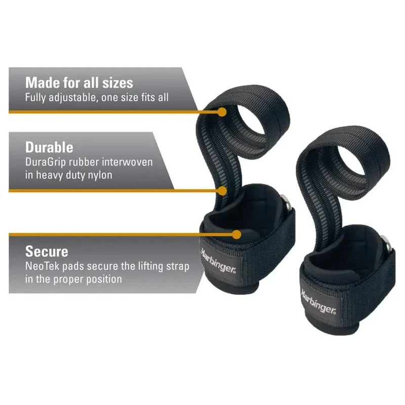 Harbinger Big Grip Pro Lifting Straps - Image 2