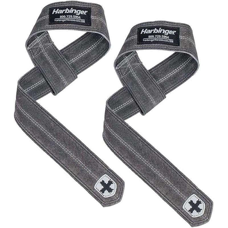 Harbinger Leather Lifting Straps