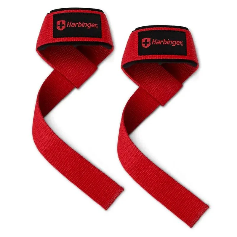 Harbinger Padded Cotton Lifting Straps