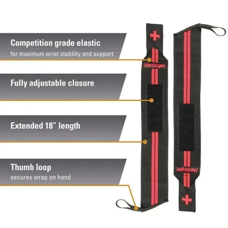 Harbinger Redline Wristwraps - Image 2