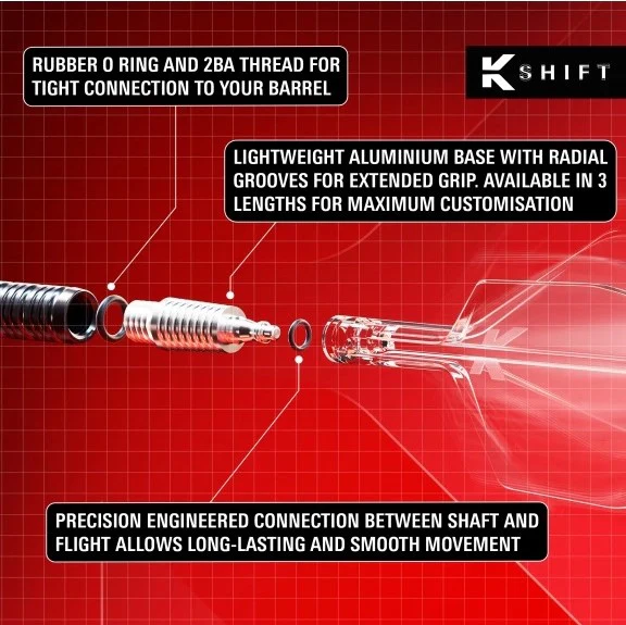 K-Shift Moulded Flight & Shaft No.2 - Image 2