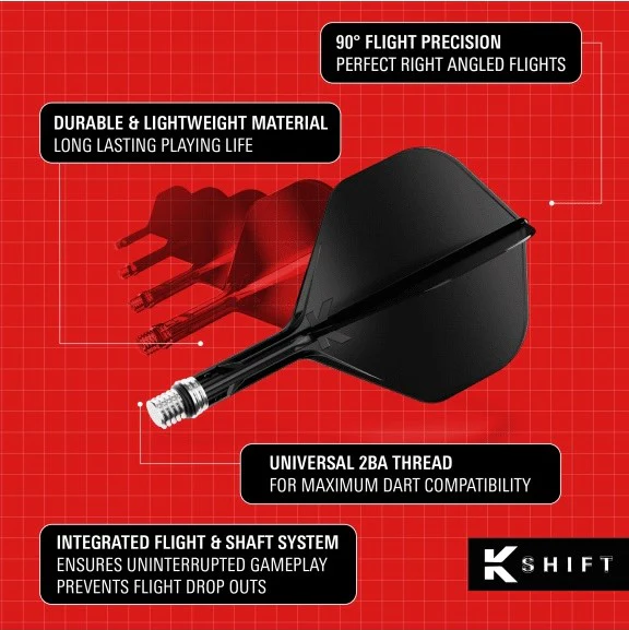 K-Shift Moulded Flight & Shaft No.2 - Image 3